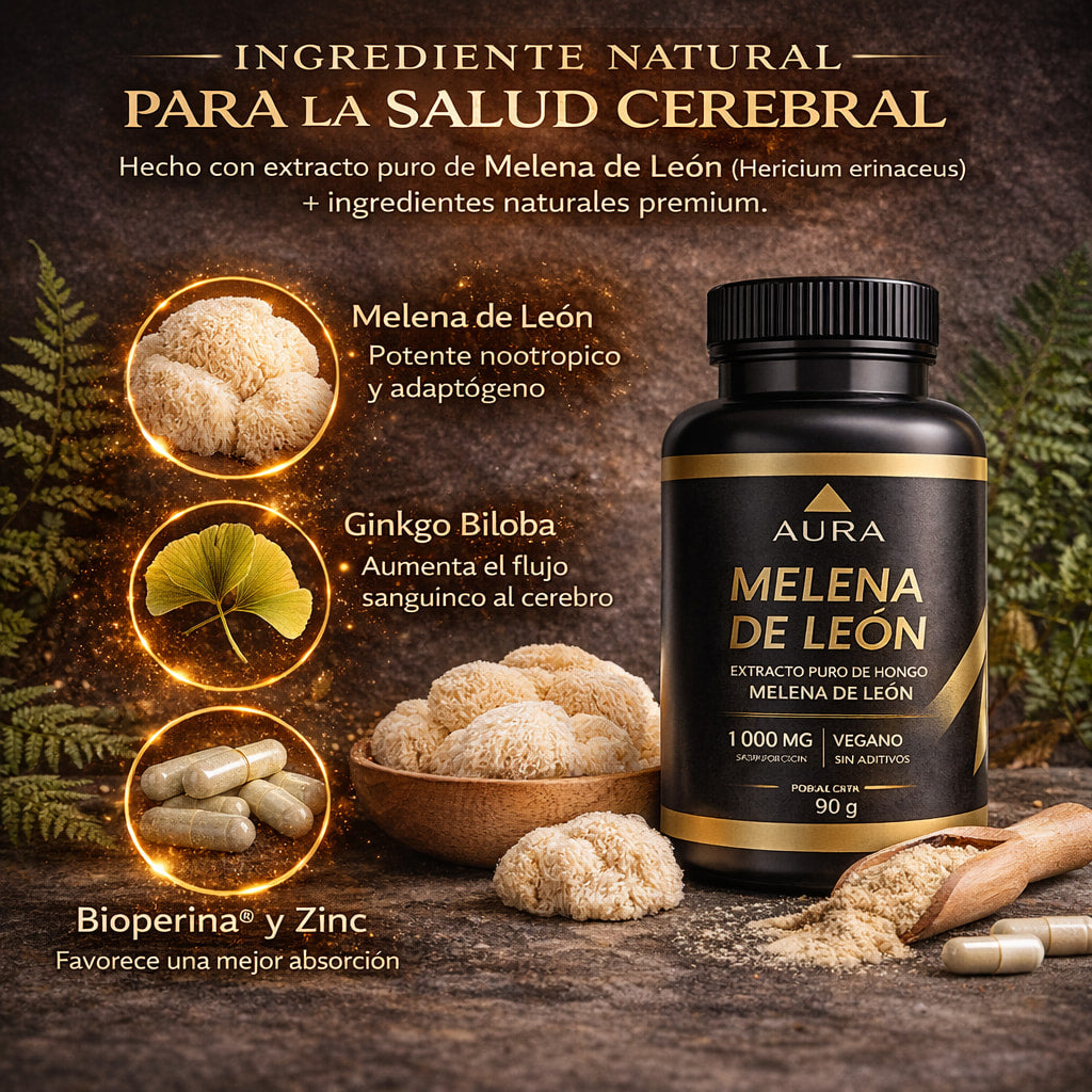CerebroLux Melena de Leon 180 Caps