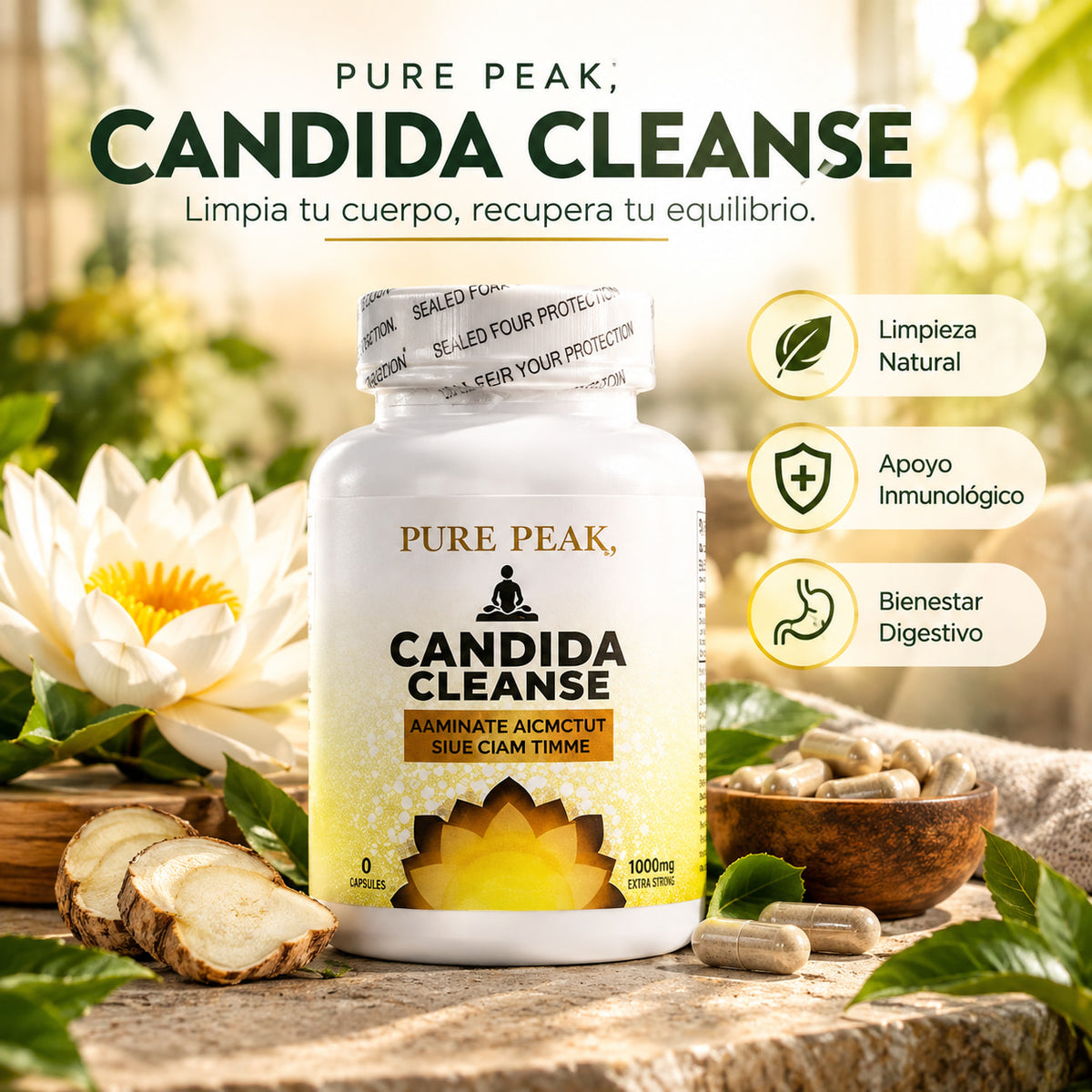CANDIDA CLEASE 160 CAPSULAS