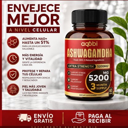 MEGA Ashwagandha+ANTIEDAD