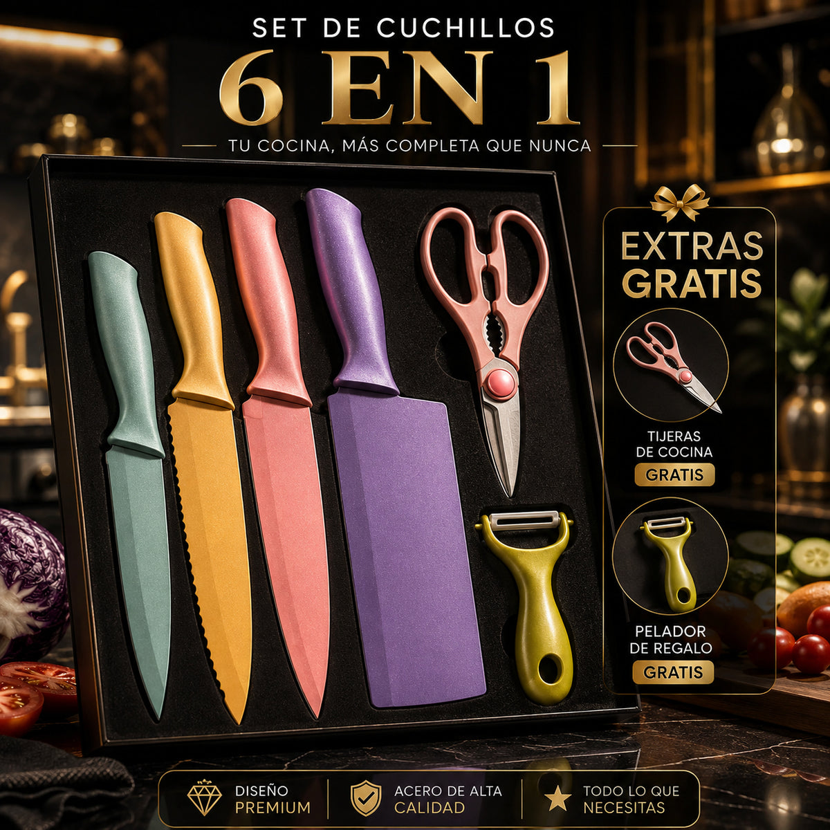 Set Cocina Élite™ + Regalo