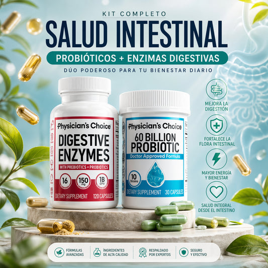 AURA Probioticos + Enzimas GRATIS