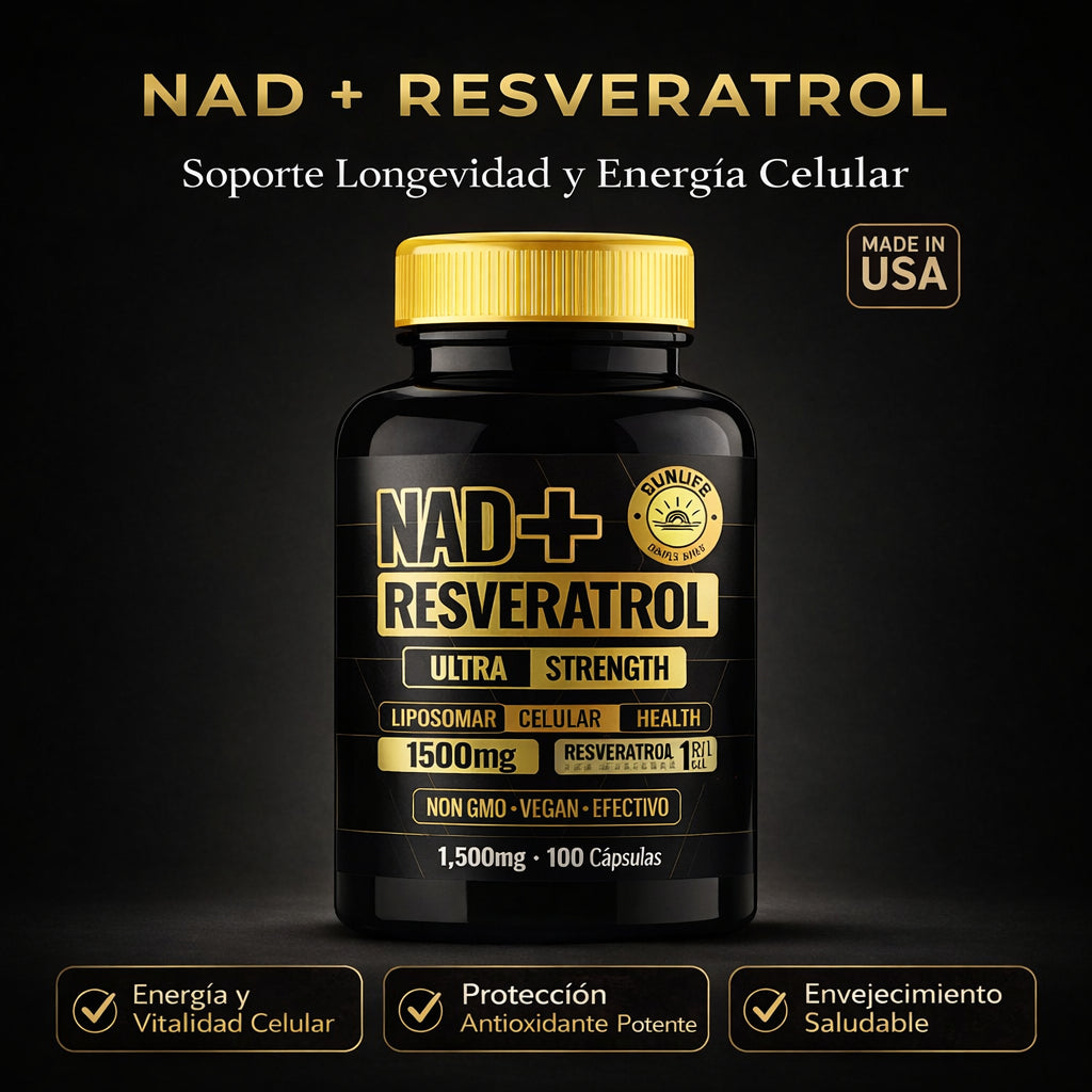 Mega NAD+Resveratrol 100 Caps