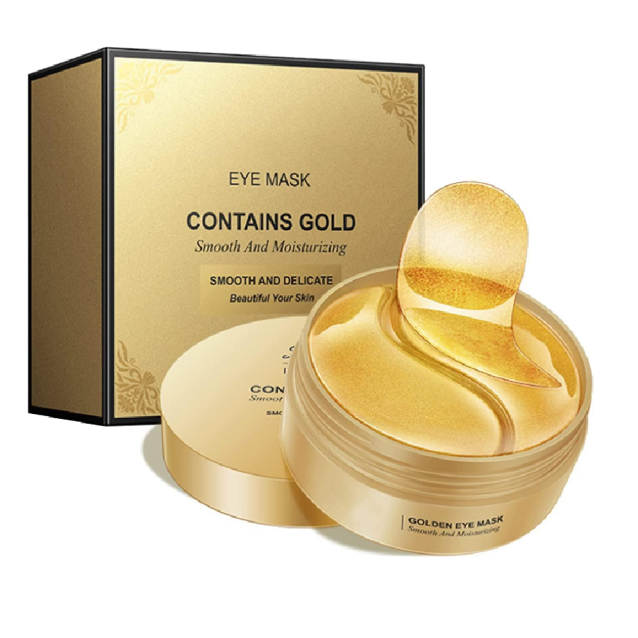 Parche Para Ojeras ORO 24k Colageno 60Piezas