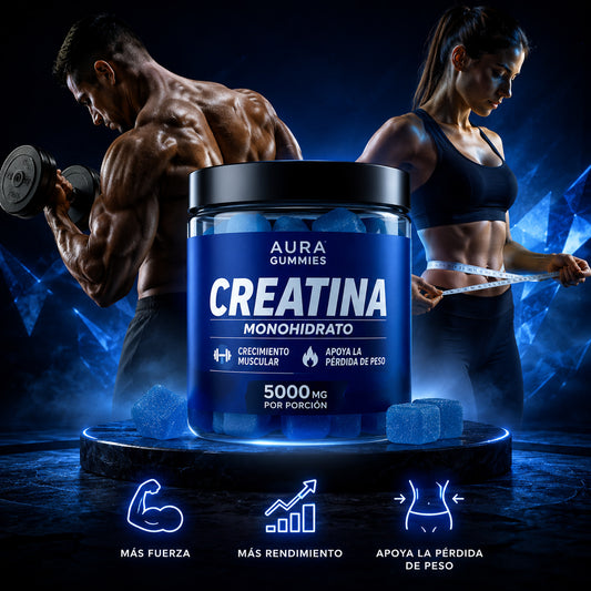 Gomitas de 100% Creatina AURA