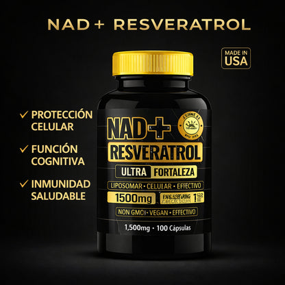 Mega NAD+Resveratrol 100 Caps