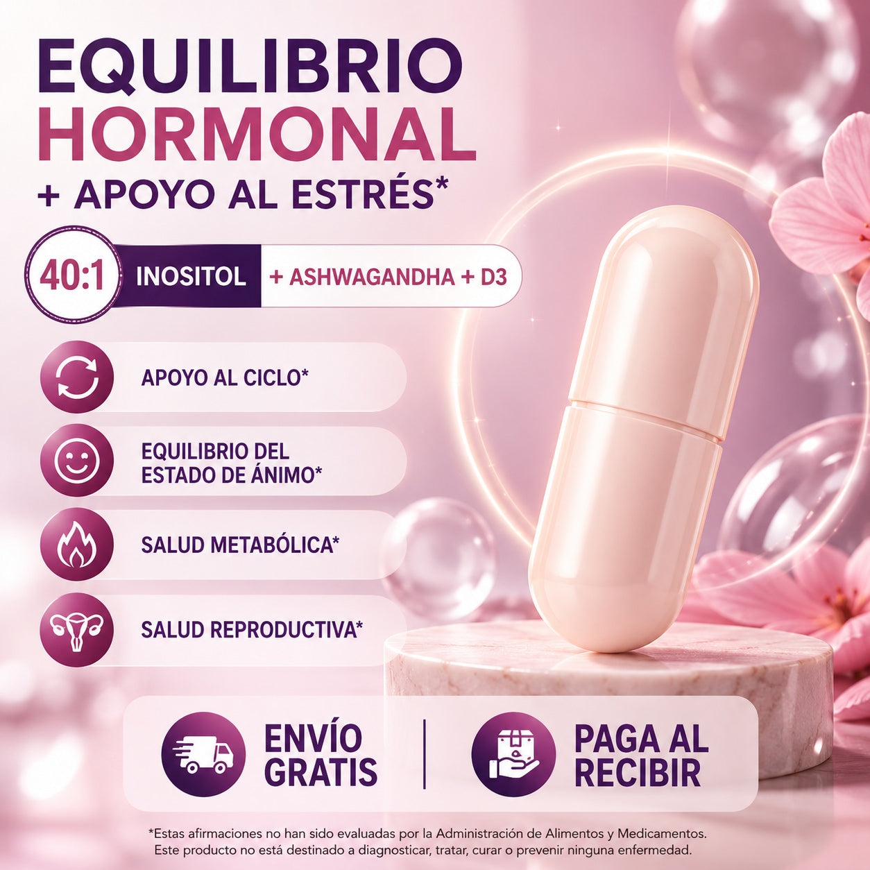 AURA Inositol Fertilidad