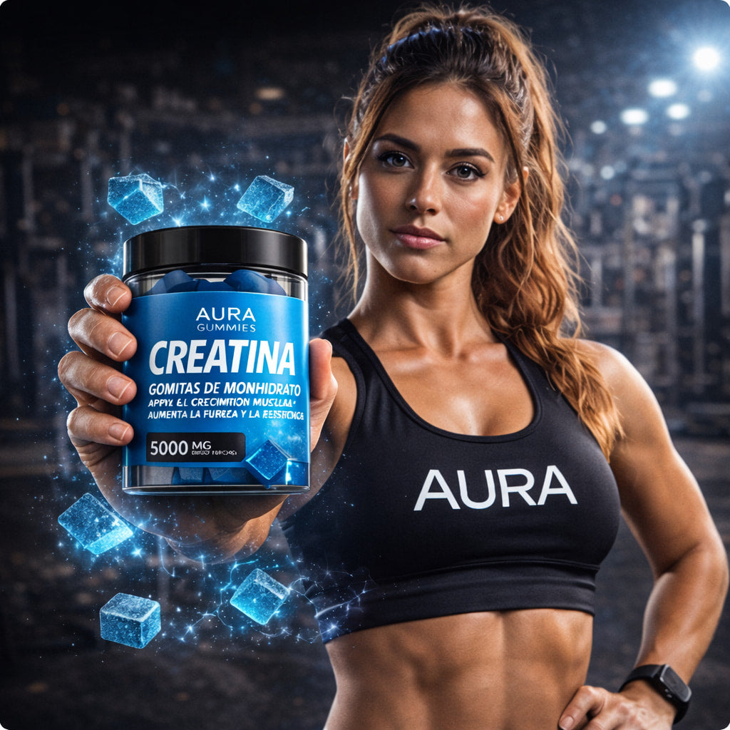 Gomitas de 100% Creatina AURA
