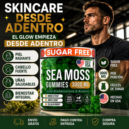Glow Natural™ Gomitas Sea Moss