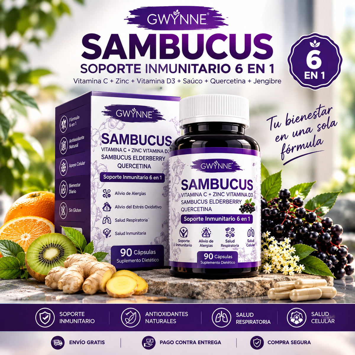 Sambucus 6 En 1 EDAD AURA™