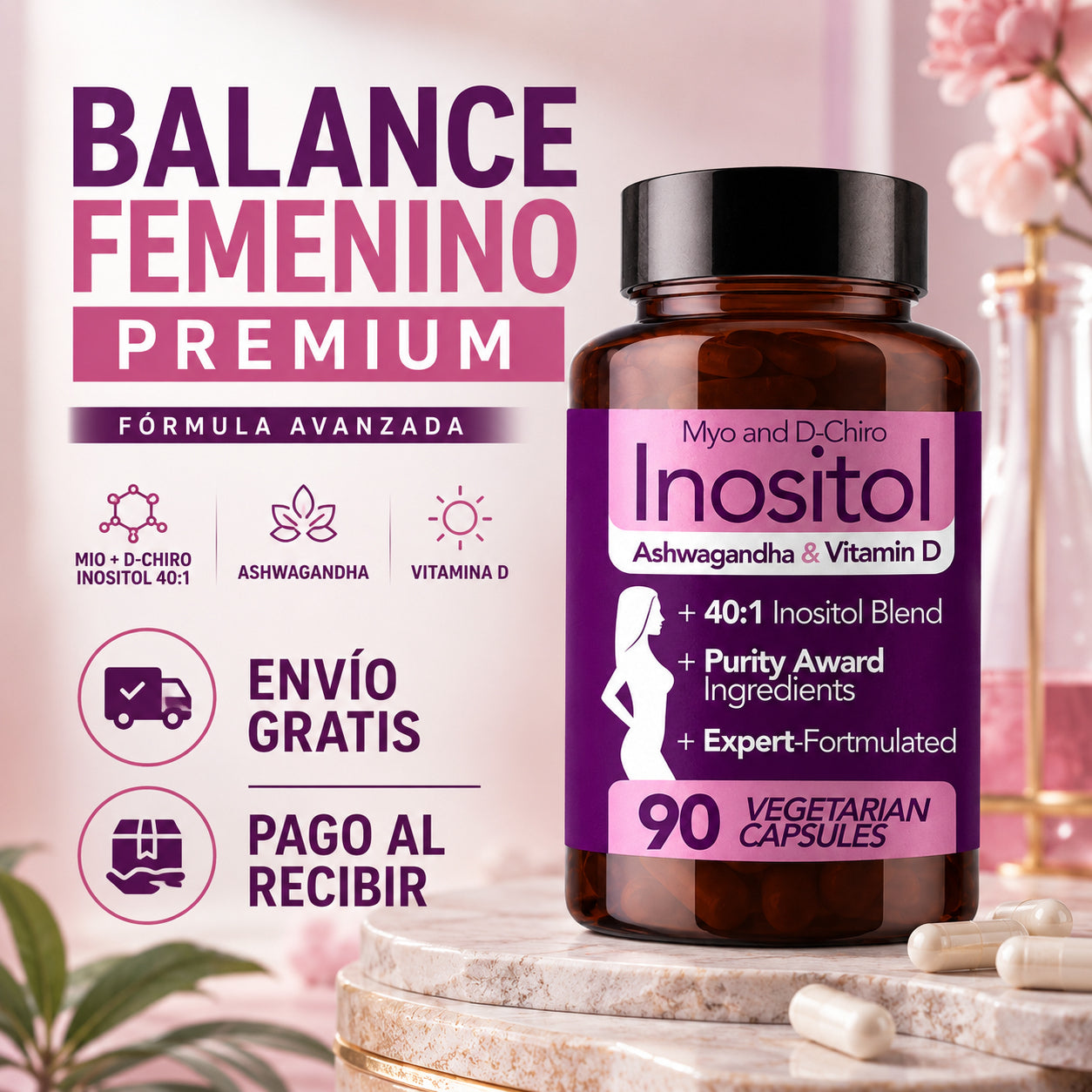AURA Inositol Fertilidad