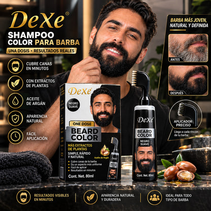 AURA Color para Barba – Negro Natural