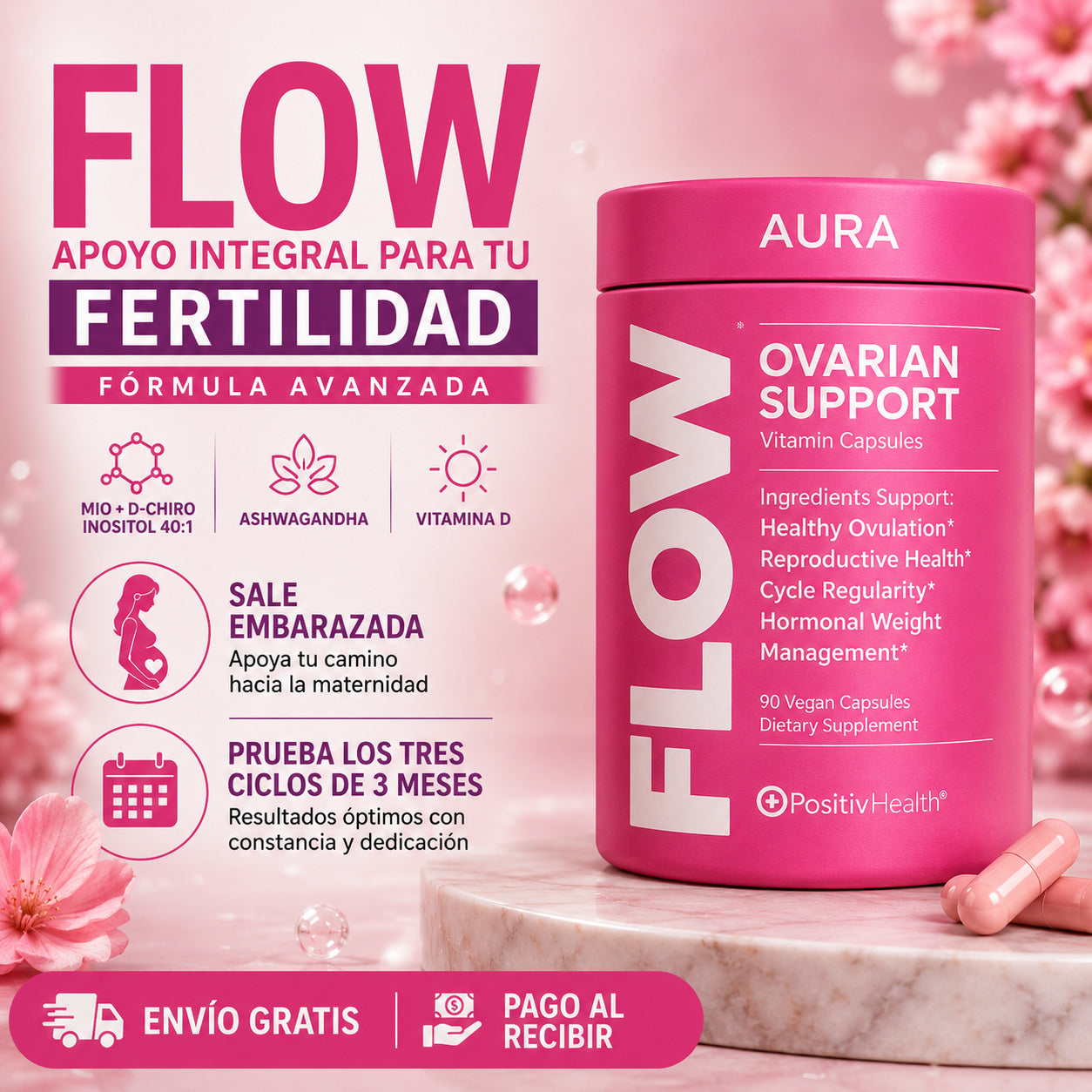 Flo Fertilidad™ 90 Caps