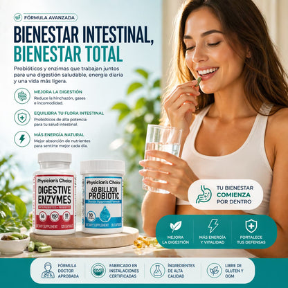 AURA Probioticos + Enzimas GRATIS
