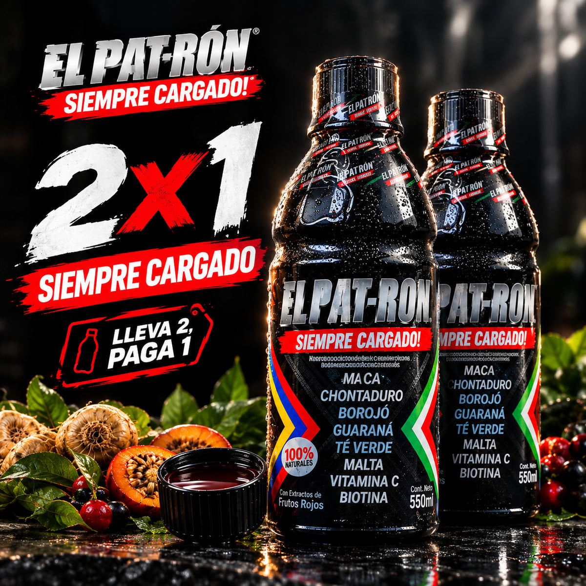 AURA El Pat-Ron 550 ml Energía y vitalidad
