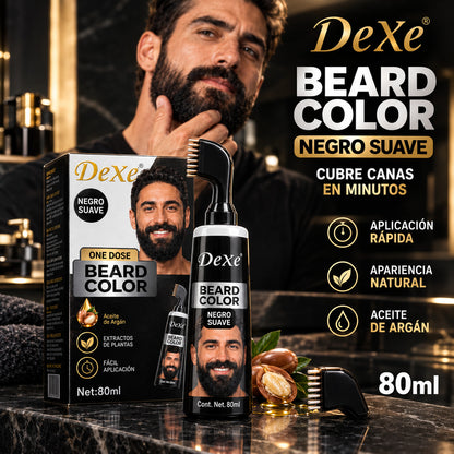 AURA Color para Barba – Negro Natural