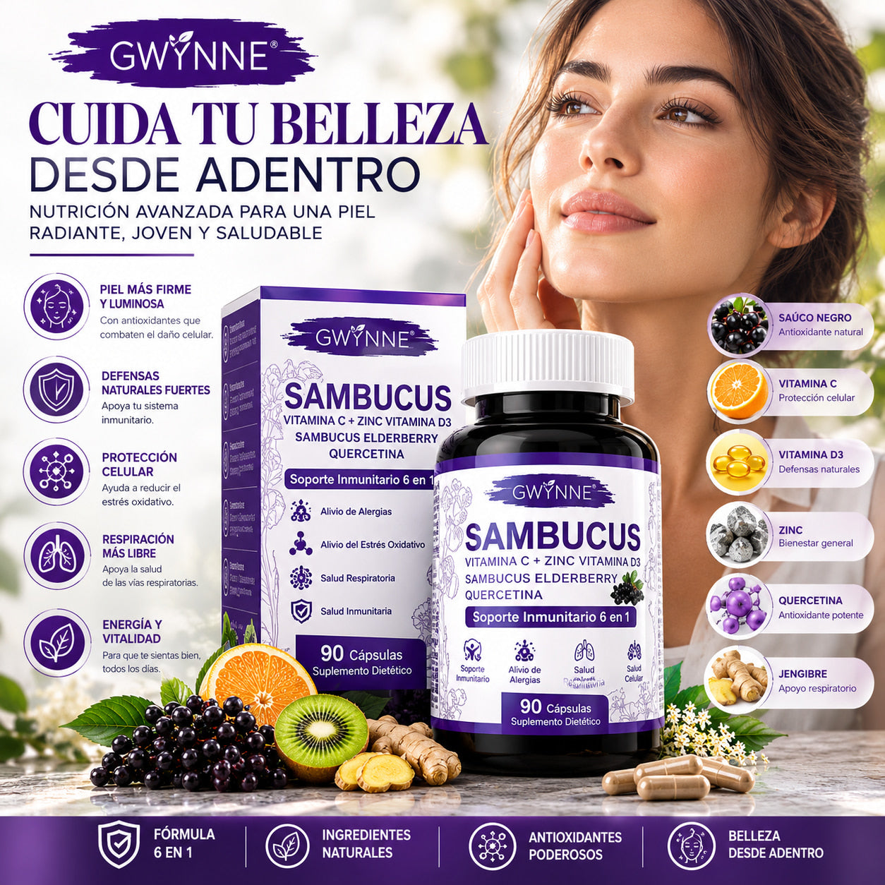 Sambucus 6 En 1 EDAD AURA™