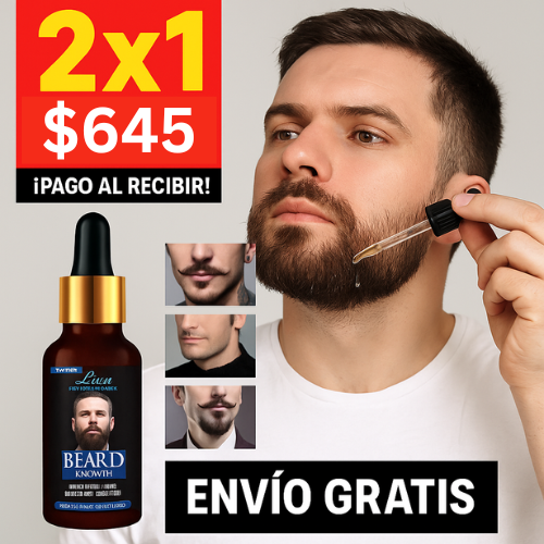 Premium Crecimiento de Barba y Bigote 30ml