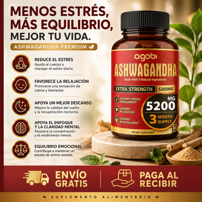 MEGA Ashwagandha+ANTIEDAD