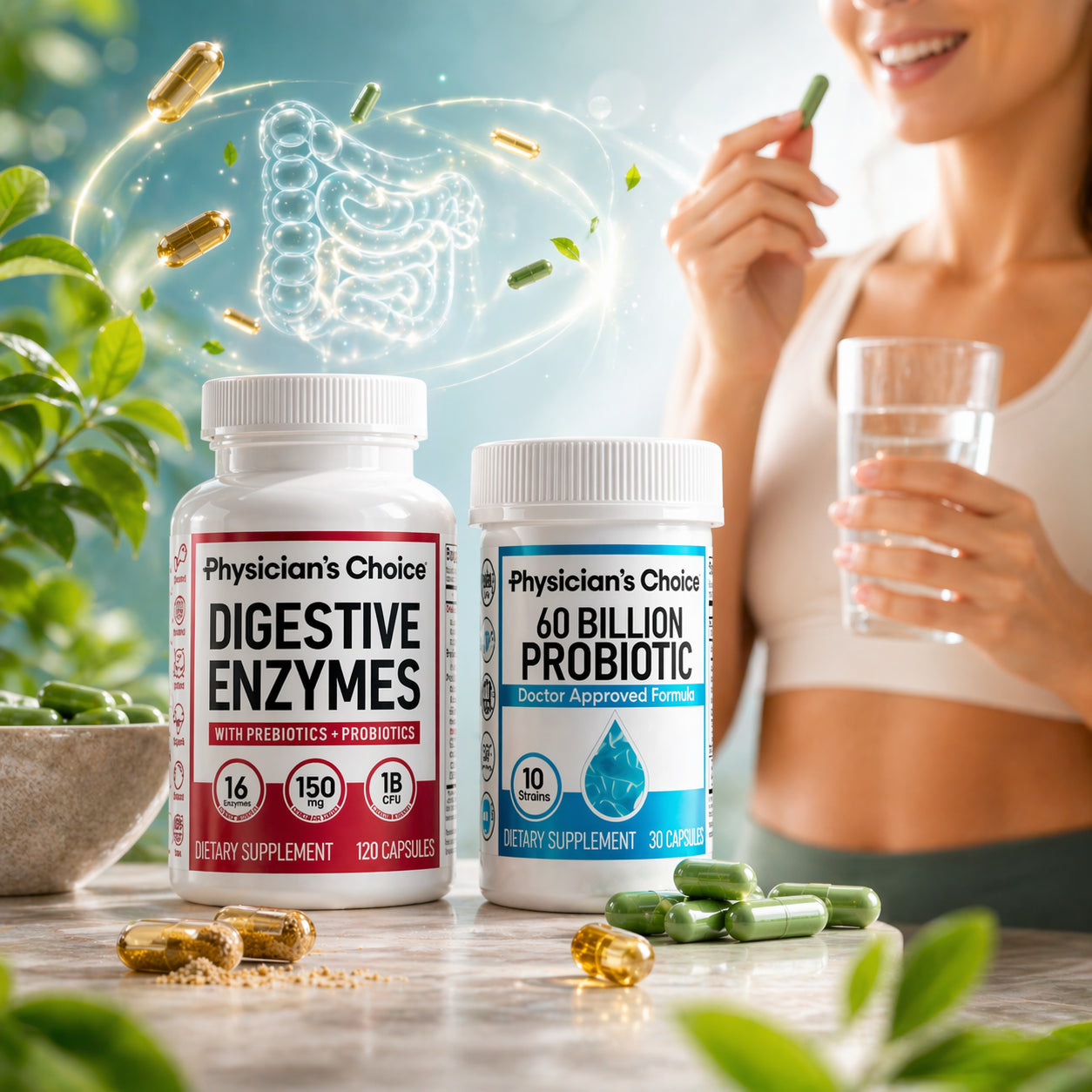AURA Probioticos + Enzimas GRATIS