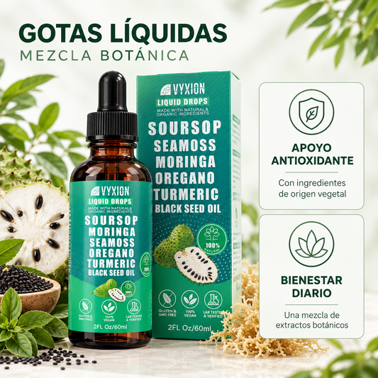 Gotas De Musgo Marino - Drena todo y Desínflama