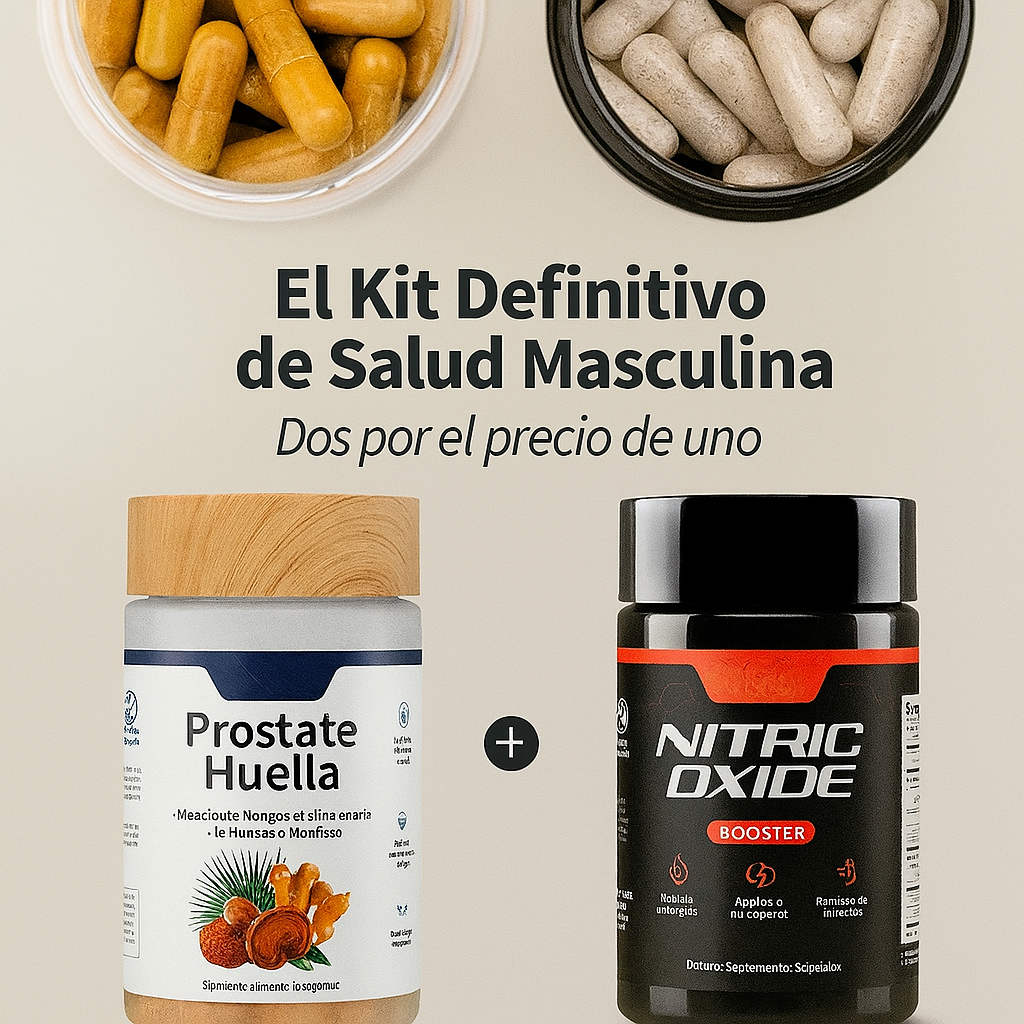 2x1 Oxido Nitrico + Cuidado De La Prostata