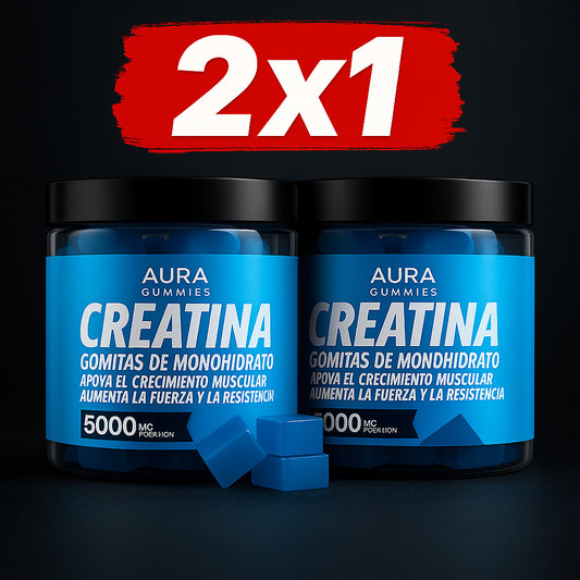 2X1 Gomitas Creatina Monohidratada