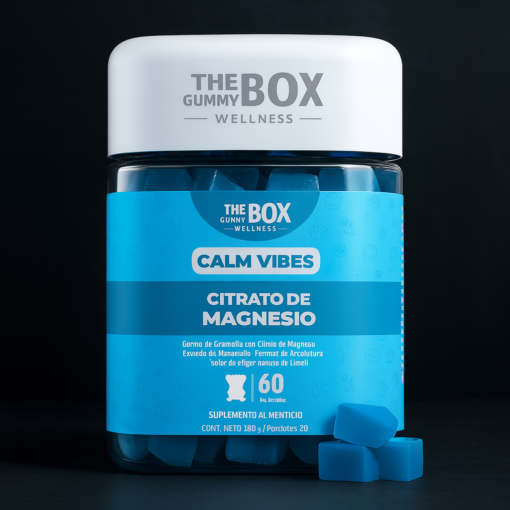 CalmaGummies 60pzs Gomas Citrato De Magnesio