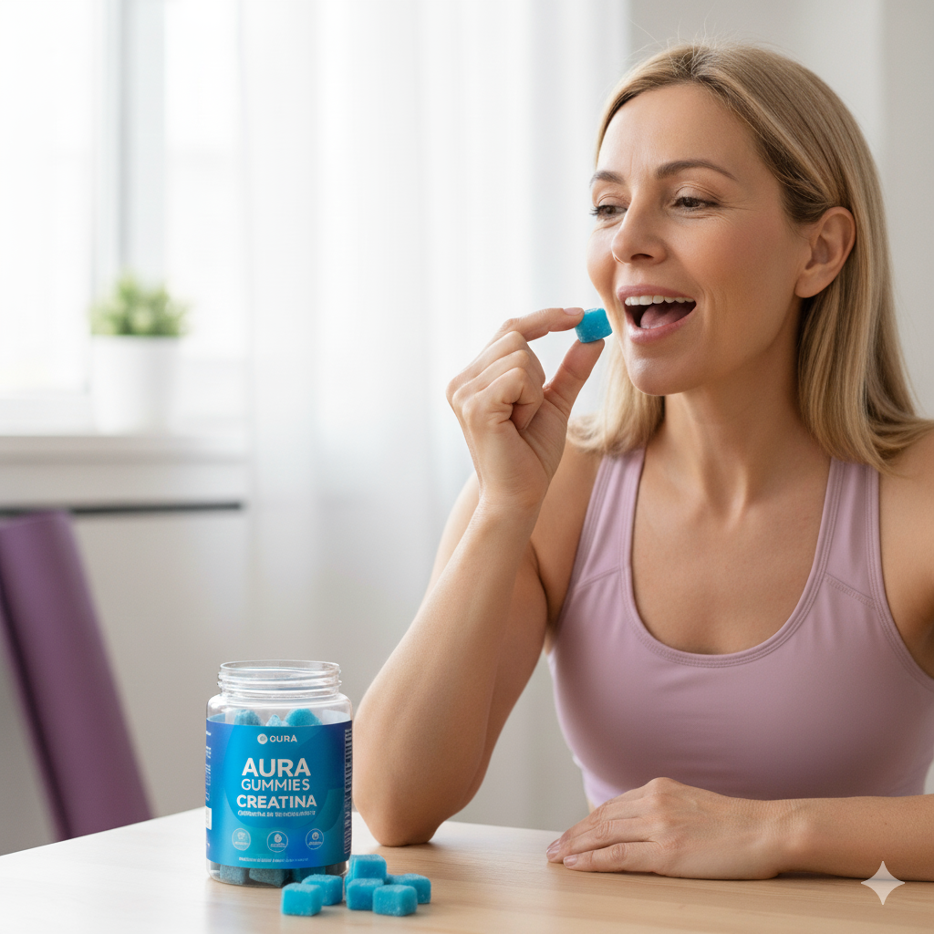 2X1 Gomitas Creatina Monohidratada Para Mujeres Menopáusicas