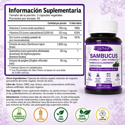 Sambucus 6 En 1 EDAD AURA™